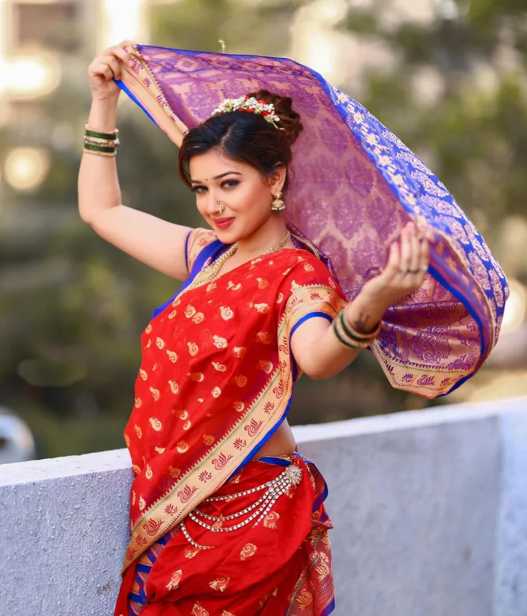 Shalini Suryavanshi in Maharashtrian GetUp