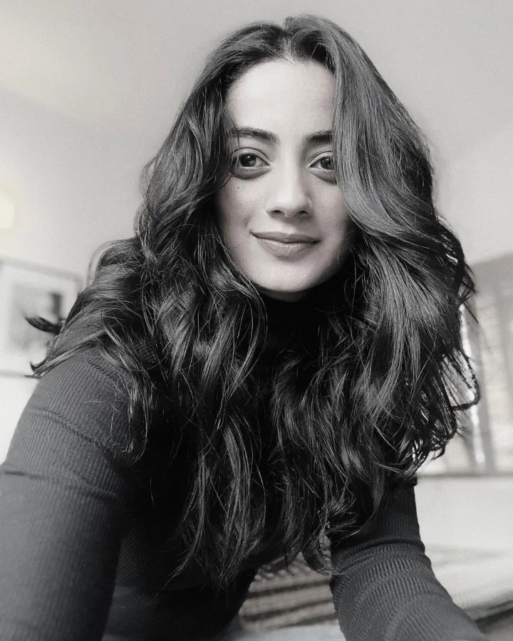 Namitha Pramod has beautiful long hair