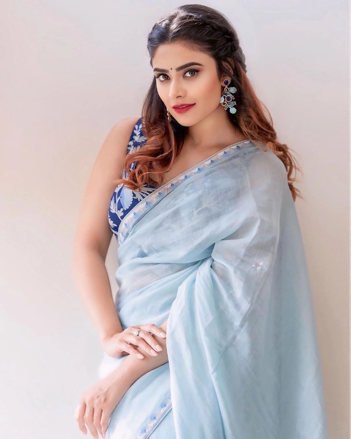 Priyanka Sharma Saree Image