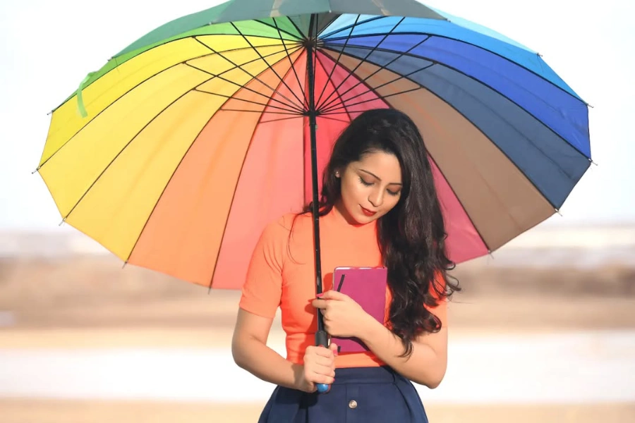 Damini Dave Relaxing on Beach