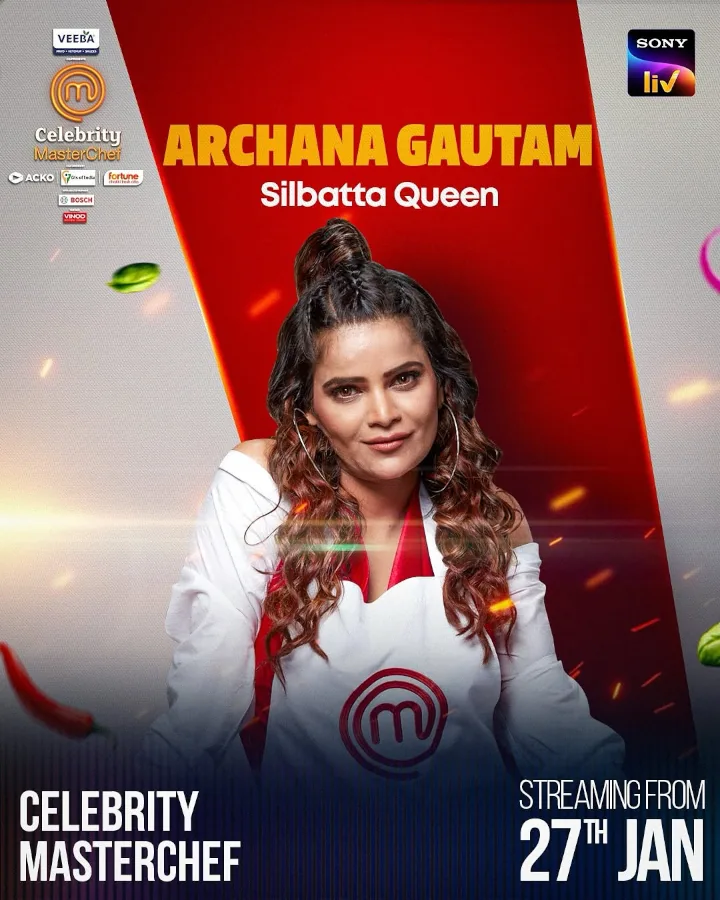 Archana Gautam in Celebrity MasterChef