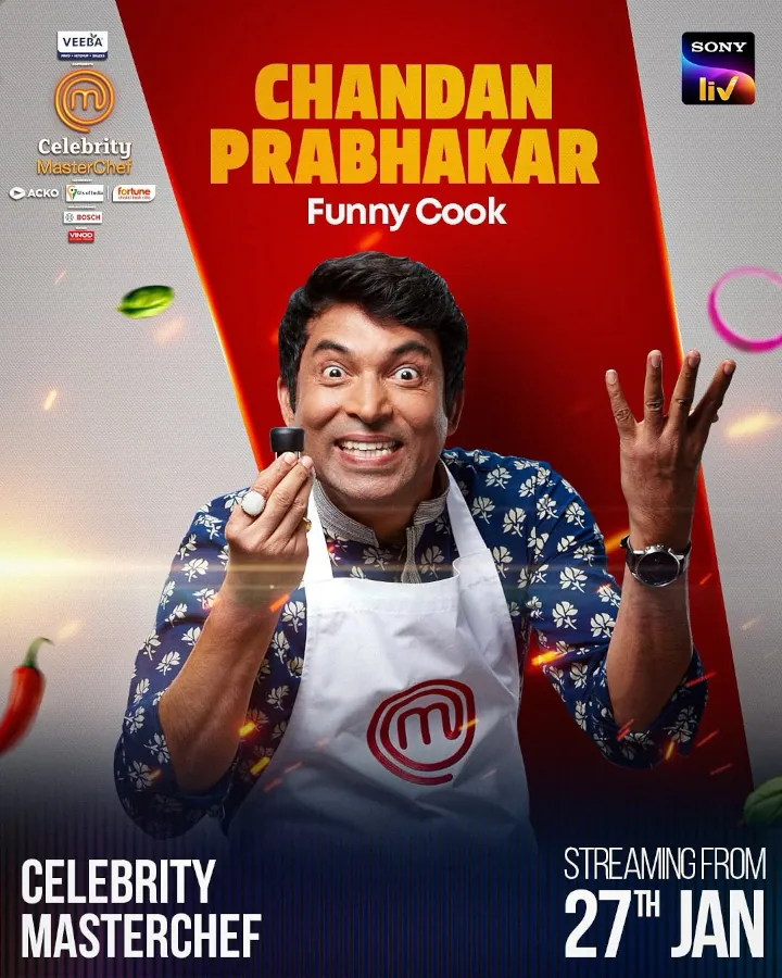 Chandan Prabhakar in Celebrity MasterChef