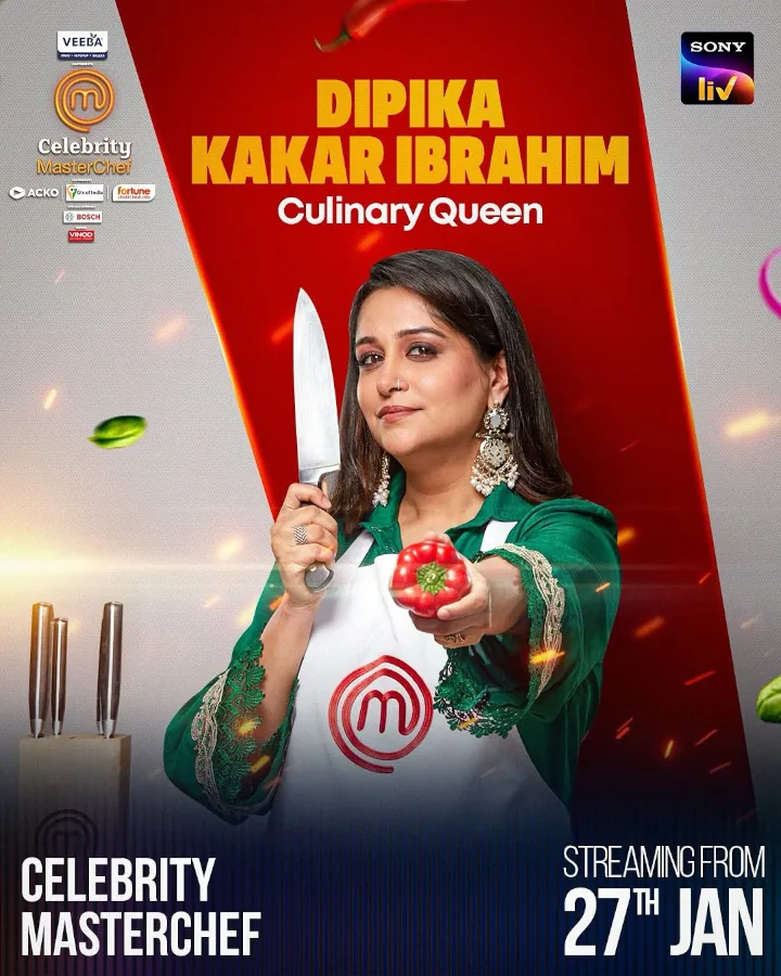 Dipika Kakar in Celebrity MasterChef