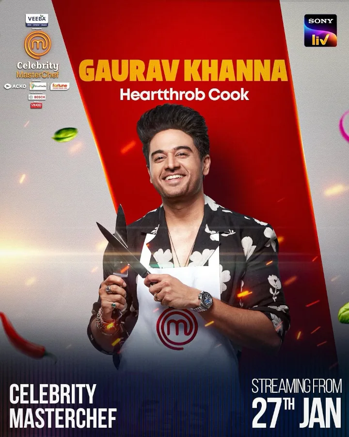 Gaurav Khanna in Celebrity MasterChef