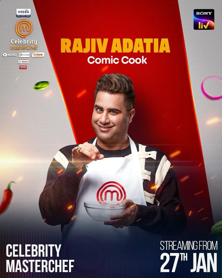 Rajiv Adatia in Celebrity MasterChef