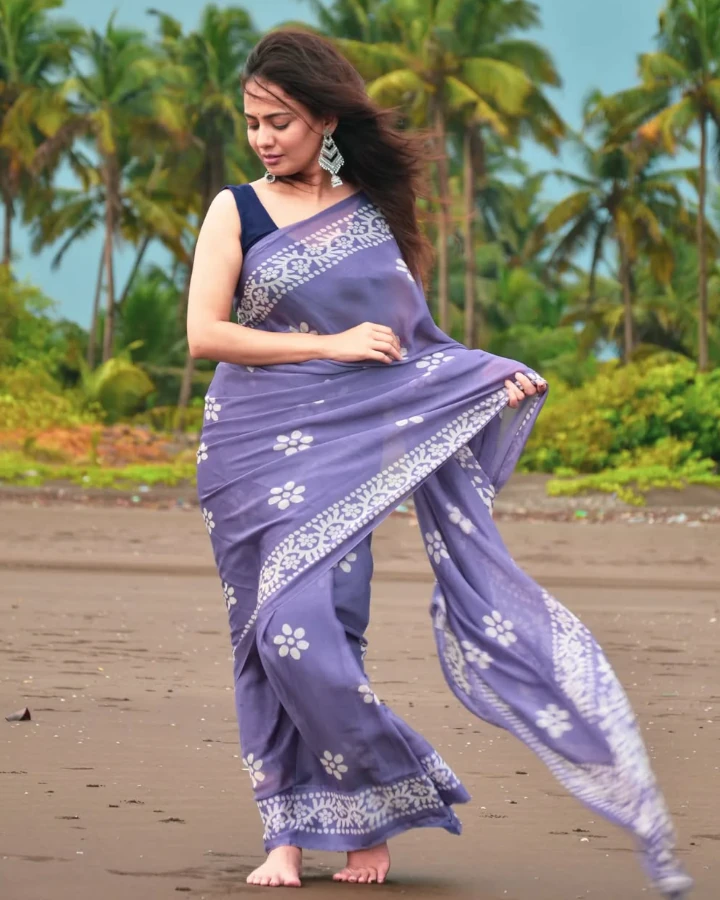 Rujuta Dharap Having Fun on Beach