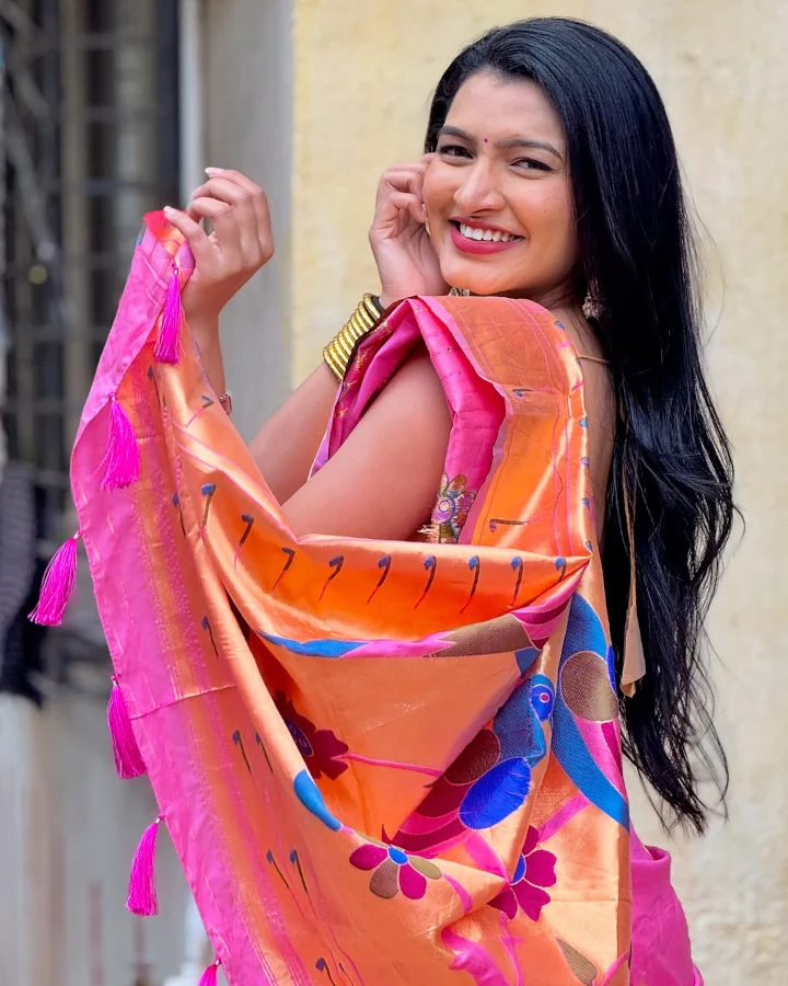 Rutuja Kulkarni in Indian Traditional Saree