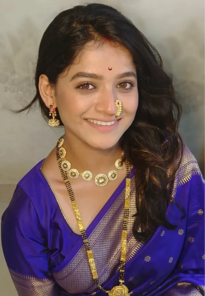 Sharayu Sonawane as Parvati Maruti Semse in Marathi TV Series Paaru7