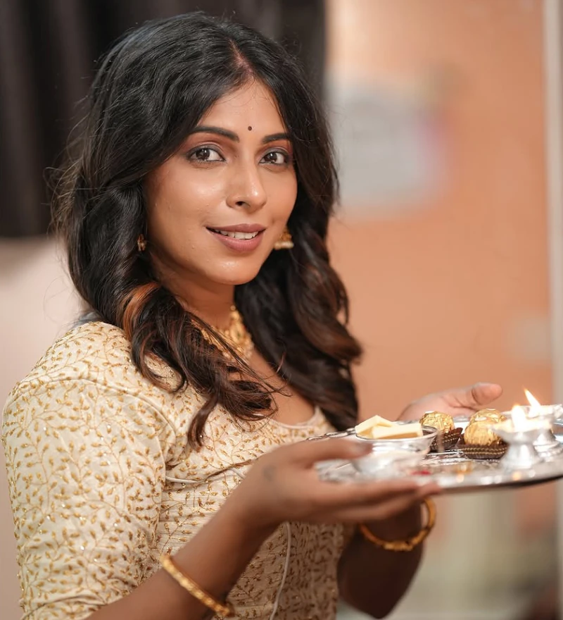 Supriti Shivalkar Celebrating Diwali