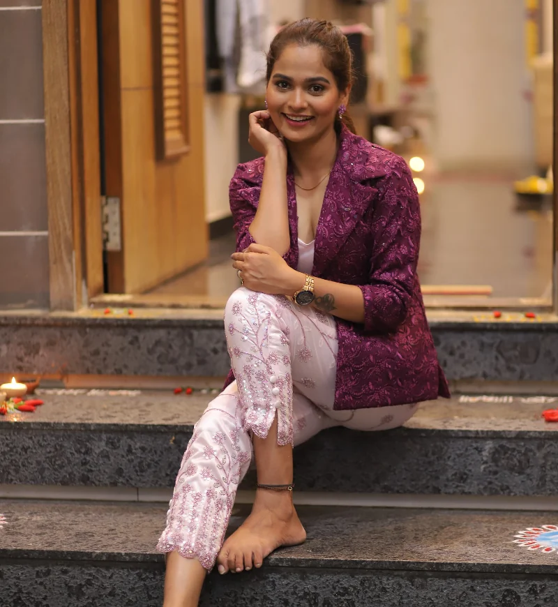 Prajakta Navnale Celebrating Diwali