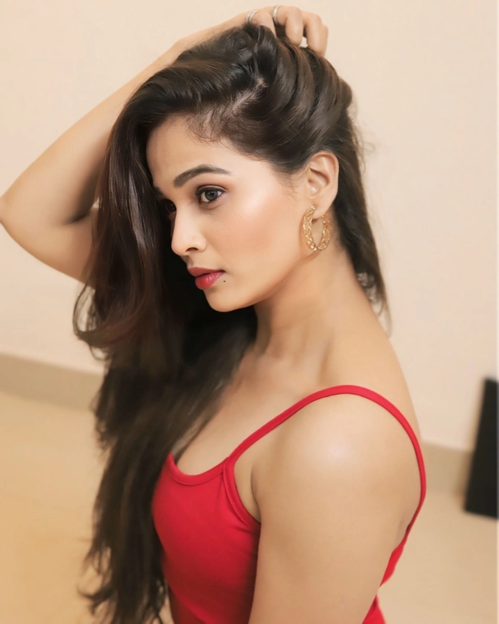 Prajakta Navnale in Extreme Hot Western Outfit