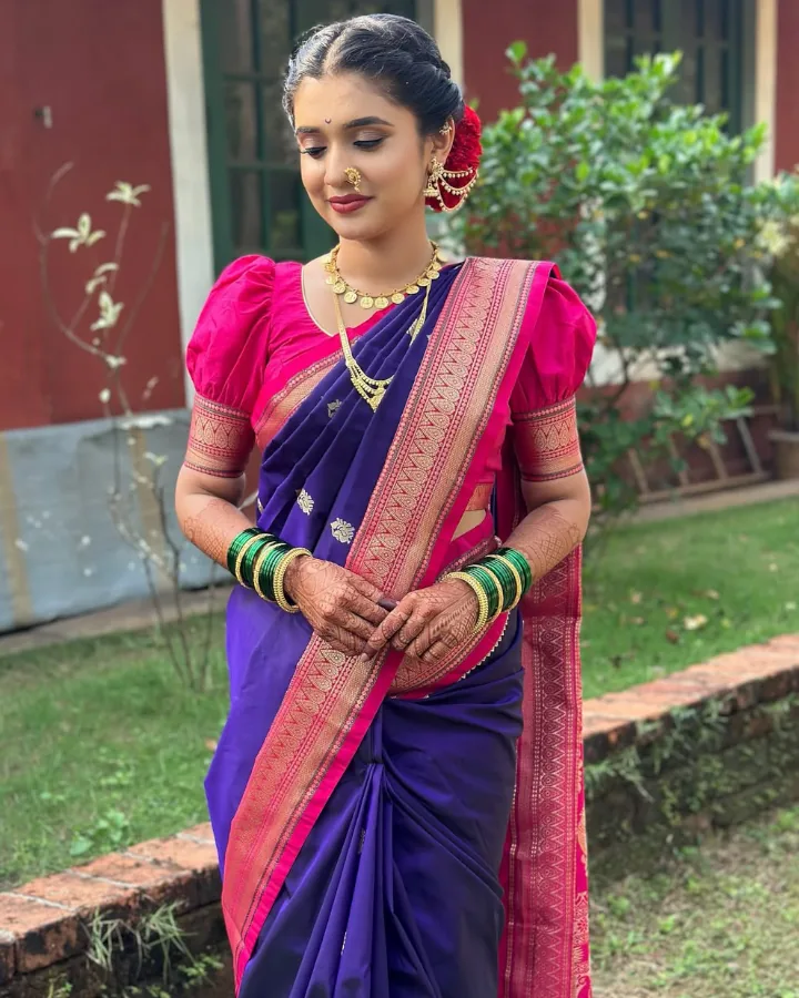 Vaishnavi Kalyankar's Fabulous Maharashtrian Looks