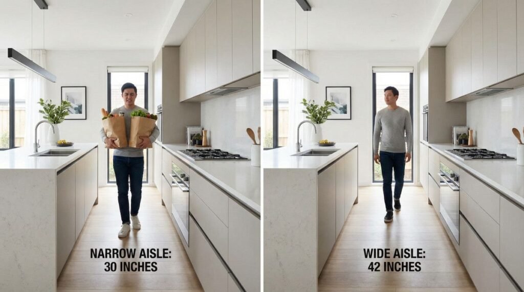 how-much-space-between-kitchen-island-and-counter-1