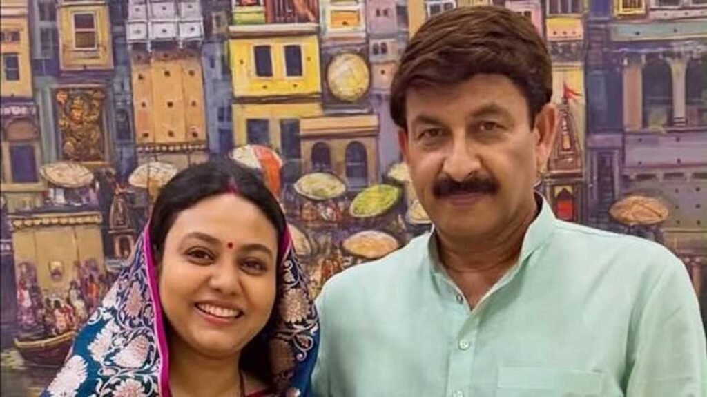 Manoj Tiwari's Wife Surabhi