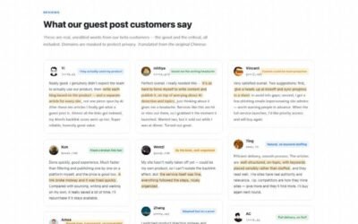 Guest Post Catalogs Starve Without Competitor Names